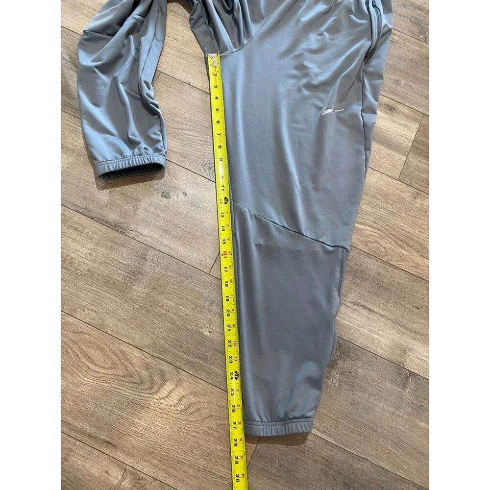 Nike Dri-FIT Challenger Men XL Grey Tapered Running Pants DB4107-084 Joggers